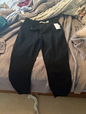 JustFab Black Straight Leg Women’s Jeans